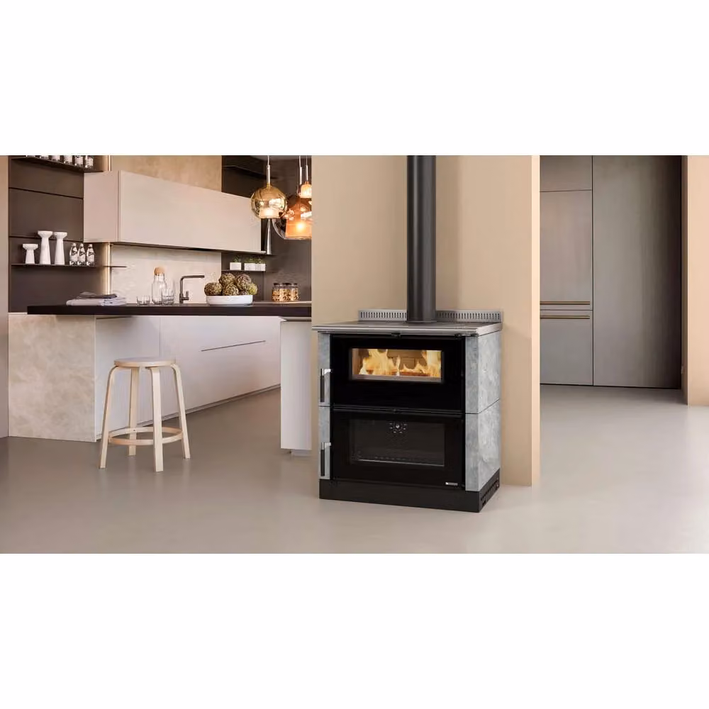 Stufa a Legna Verona XXL VST Pietra Nordica Grigia – 2