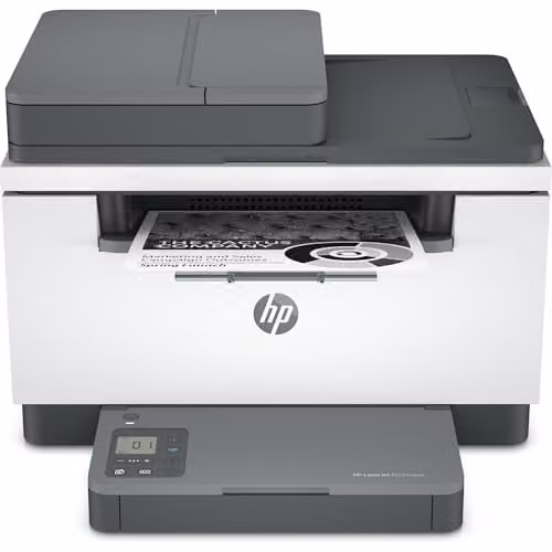 HP LaserJet M234sdwe 6GX01E, Stampante Multifunzione A4, Stampa Fronte e Retro Automatica in b/n, 29 ppm, WiFi, Ethernet, USB, ADF, Smart, No Fax, Schermo LCD a icone, Grigia