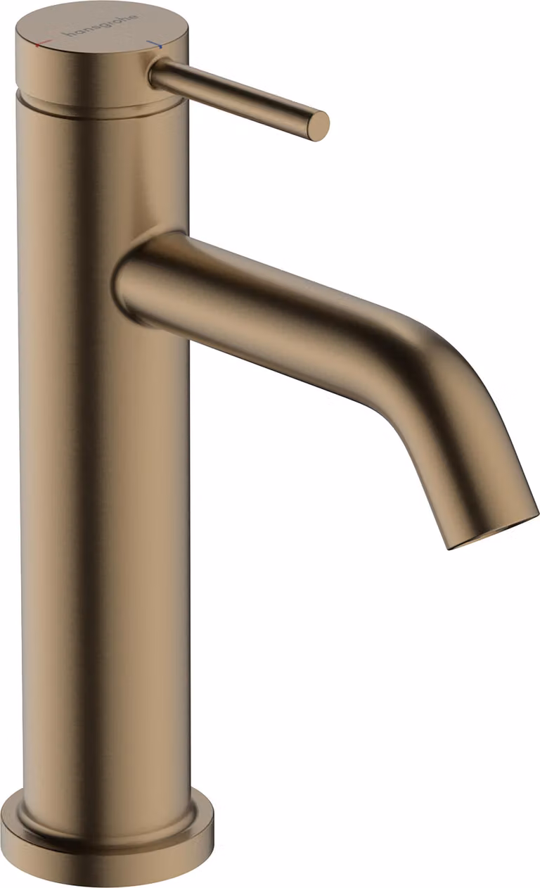 Robinetterie de lavabo hansgrohe Tecturis S 110 CoolStart, EcoSmart+, sans garniture de vidage, portée 116 mm, 73312140, 73312140