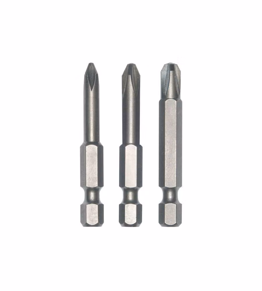 Inserti prolungati Pozidriv PZ1 - PZ2 - PZ3 - 3 pz.