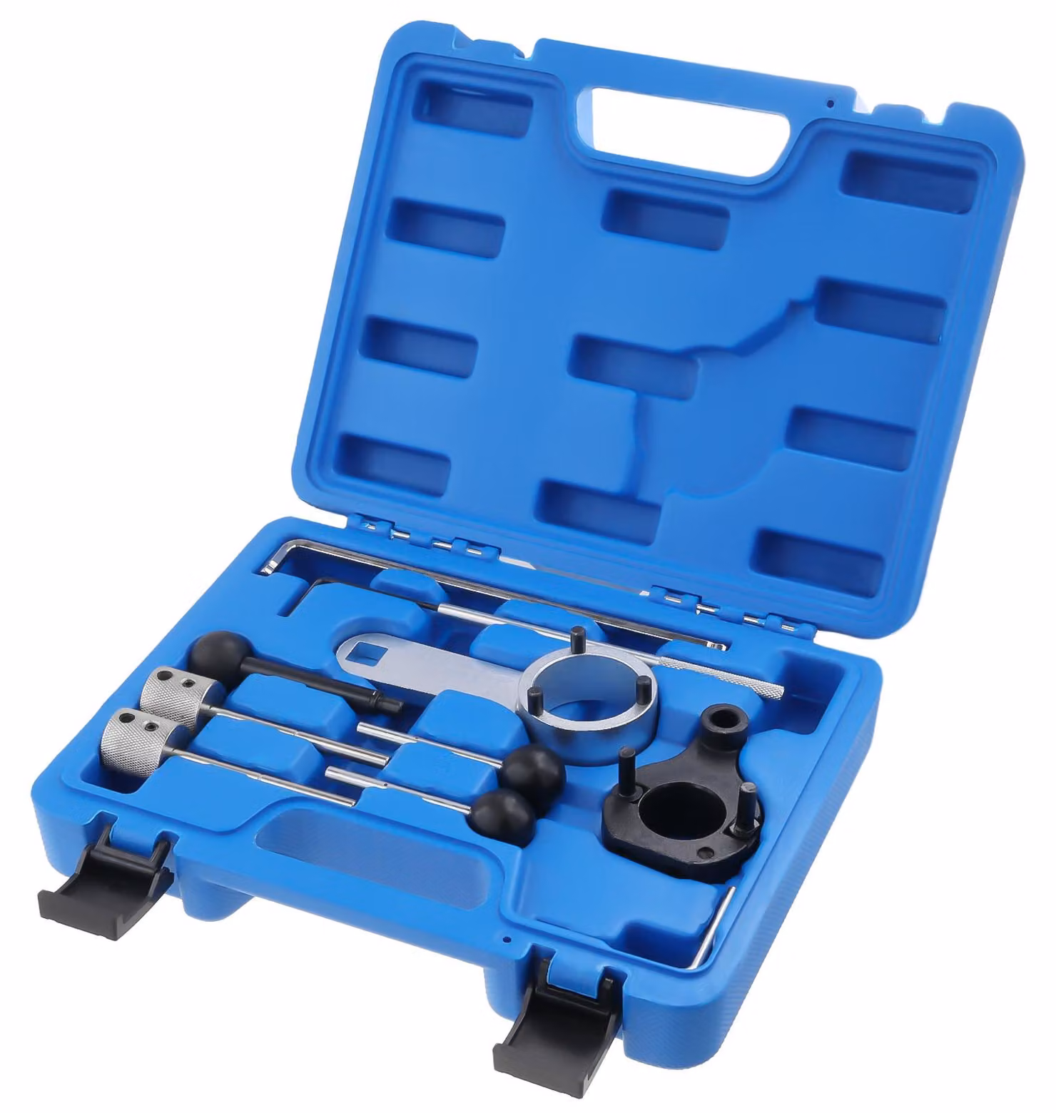 Set di strumenti per la fasatura, strumento per la regolazione dell'albero a camme, adatto per motori diesel, utensile per la fasatura