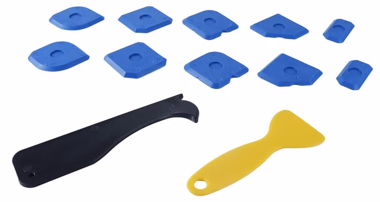 Set di strumenti in silicone da 12 pezzi - Strumenti flessibili e riutilizzabili per lisciare - Modello CP125672