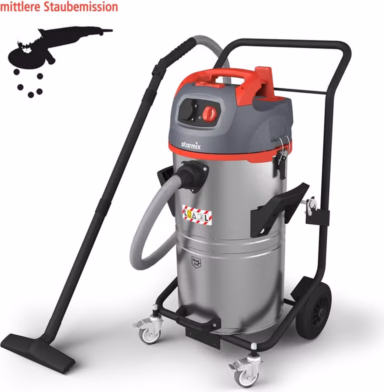 Starmix Universalsauger Uclean ARDL-1455 EHP KFG Sauger mit Kippfahrgestell 55 l