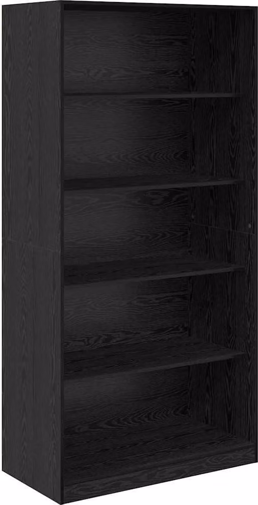 Guardaroba Rovere Nero 100 x 50 x 200 cm Legno multistrato