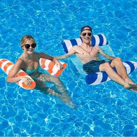 Lettino da piscina versatile, lettino girevole per adulti