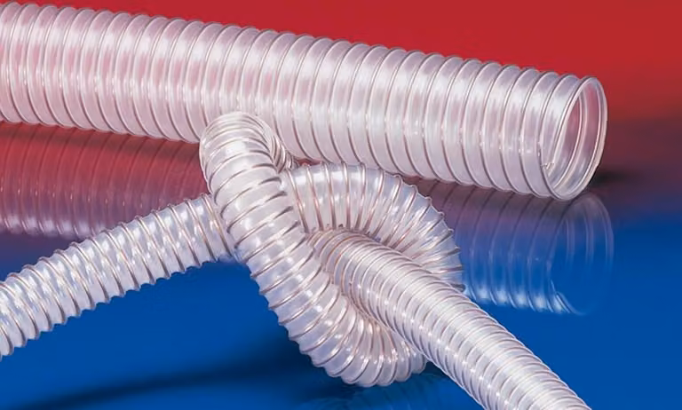 Norres AIRDUC® PUR 350 AS 125 - 127 mm Tubo di aspirazione 5 metri