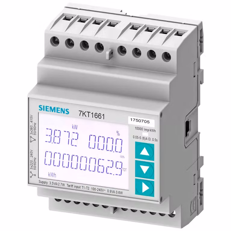 Siemens 7KT1661 Contatore di corrente trifase digitale 5 A (7KT1661)