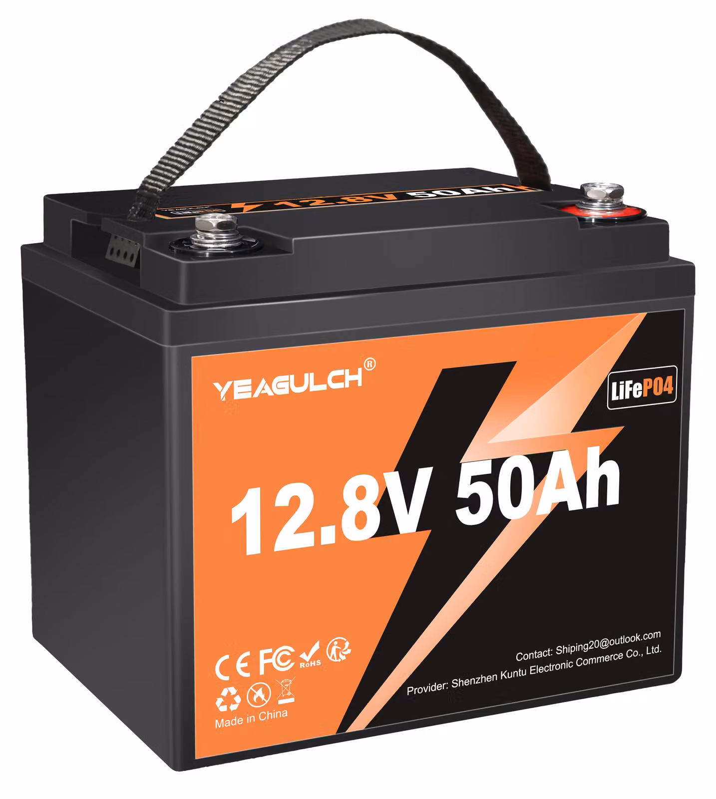 Batteria LiFePO4 - Batteria al litio - Batteria litio-ferro-fosfato - Batteria al litio - Batteria agli ioni di litio - 12V 100Ah