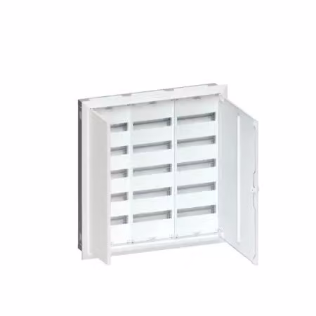 Distributore da campo Hager da incasso, 3x5 file con FWU53A universale