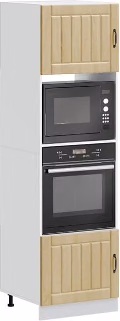 Armadi Forno 2 pz Lucca Rovere Sonoma in Legno Multistrato 3315044