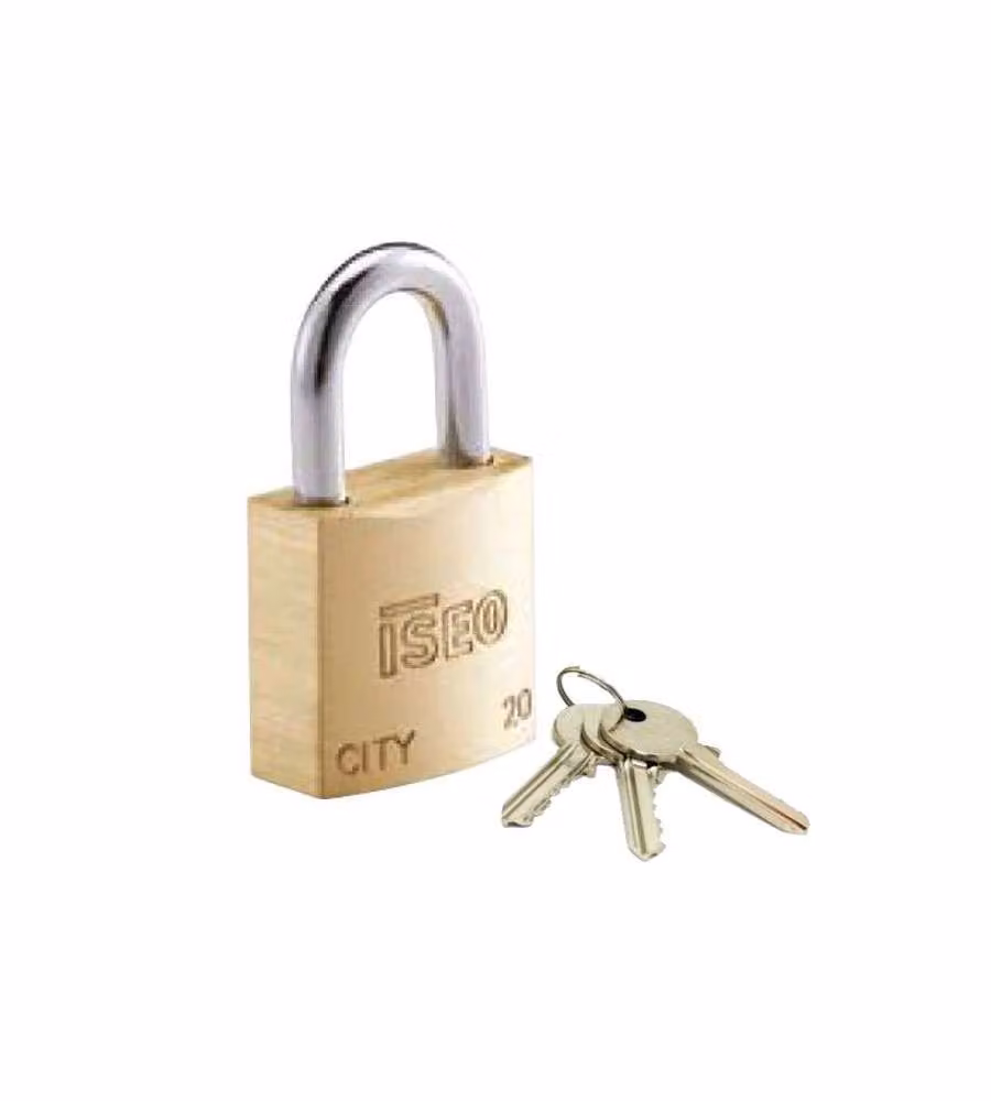 Lucchetto Ottone Mm 25 Ka City Iseo