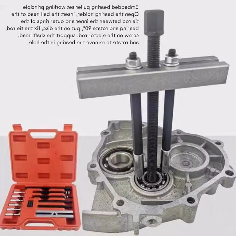 Kit professionale per l'estrazione di cuscinetti - Set di 13 utensili per la rimozione di cuscinetti