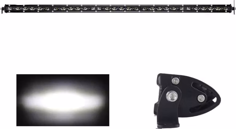 Striscia luminosa a LED, a fascio combinato, impermeabile, 6 D 44 pollici 210W