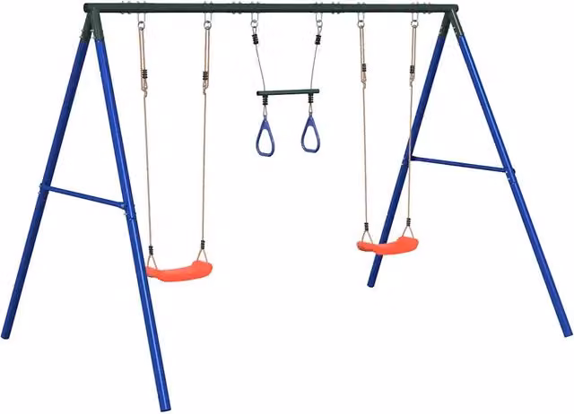 Set Gioco da Esterno con Altalene e Trapezio CFW7673625