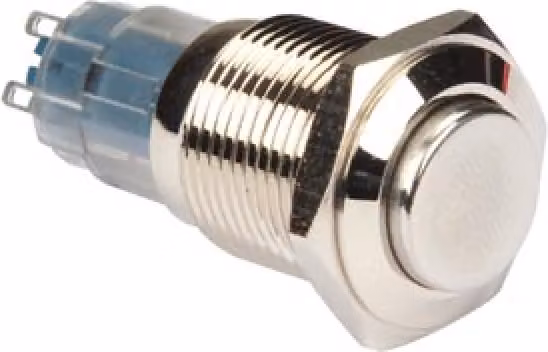 Interruttore tondo alto in metallo Dpdt 2No 2Nc