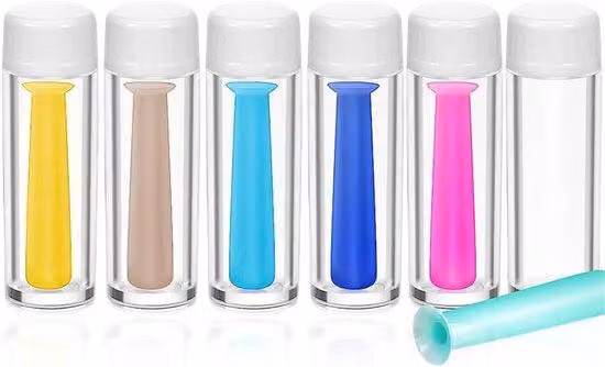 Set di 6 manipolatori per lenti a contatto morbide, colorati