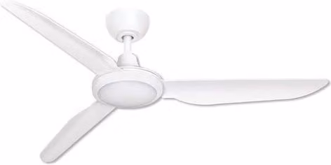 Ventilatore a soffitto con luce LED Perenz 7155B IR Bianco L: 122 cm
