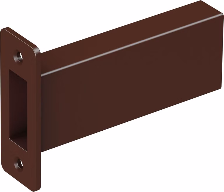 Lamiera di chiusura muro PR 1000 Accessori marrone