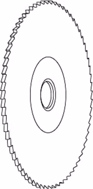 Fresa Silca Duplic Mappa Widia D704784ZB con dimensioni 80 x 1,5 x 22 mm