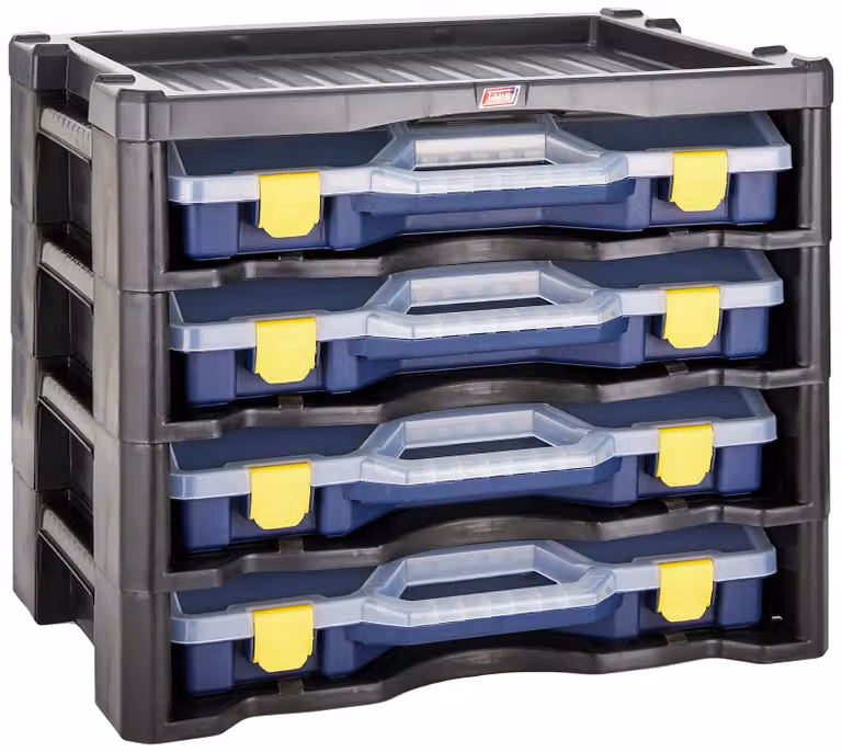 Cassetta portattrezzi Multibox - Capacità: 3 litri - Materiale: polipropilene - Multicolore
