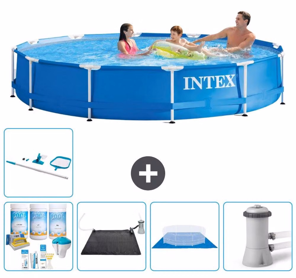 Piscina fuori terra autoportante - 366x76 cm - 6 pezzi - Modello S21003