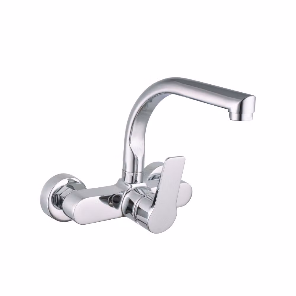 Miscelatore monocomando per lavello. bocca bassa