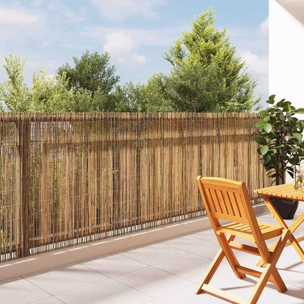 Maison Exclusive - Recinzione in bambù, 300 x 125 cm, bambù naturale