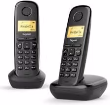 Telefono cordless Gigaset A Series A170 Duo nero