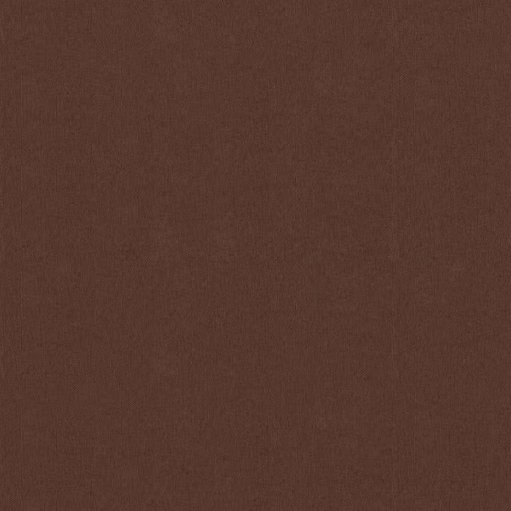 vidaXL Schermo privacy per balconi marrone 75x400 cm Tessuto Oxford