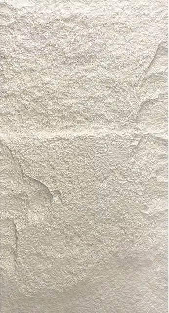 Pannello decorativo 3D effetto pietra Divina Home, set da 10 pezzi in PU, colore Bianco Leccese, copertura 7,2 m2, L: 120 cm, P: 60 cm, H: 3 cm – 1