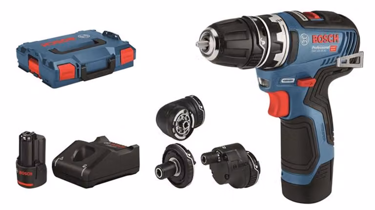 Trapano avvitatore a batteria Bosch GSR 12V-35 FC Flexi Clic