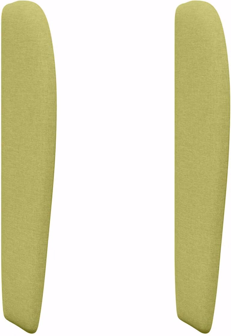 Orecchia della Testata Verde 80 x 23 x 6 cm Tessuto