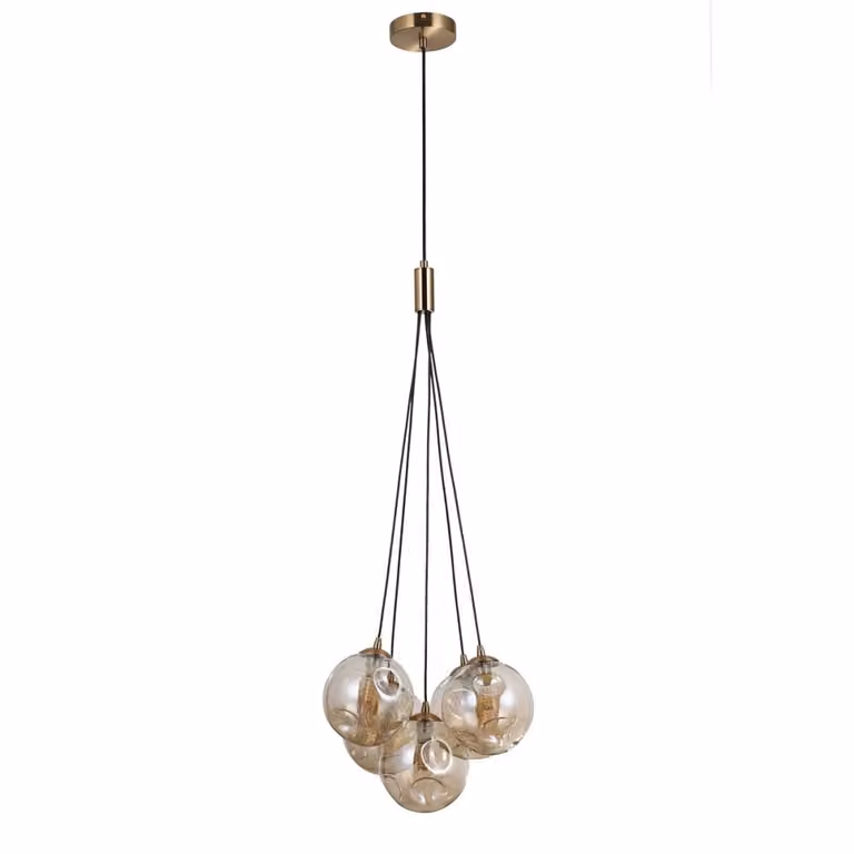 PERLOS PND-54456-5-HB-AMB Lampada a sospensione Italux