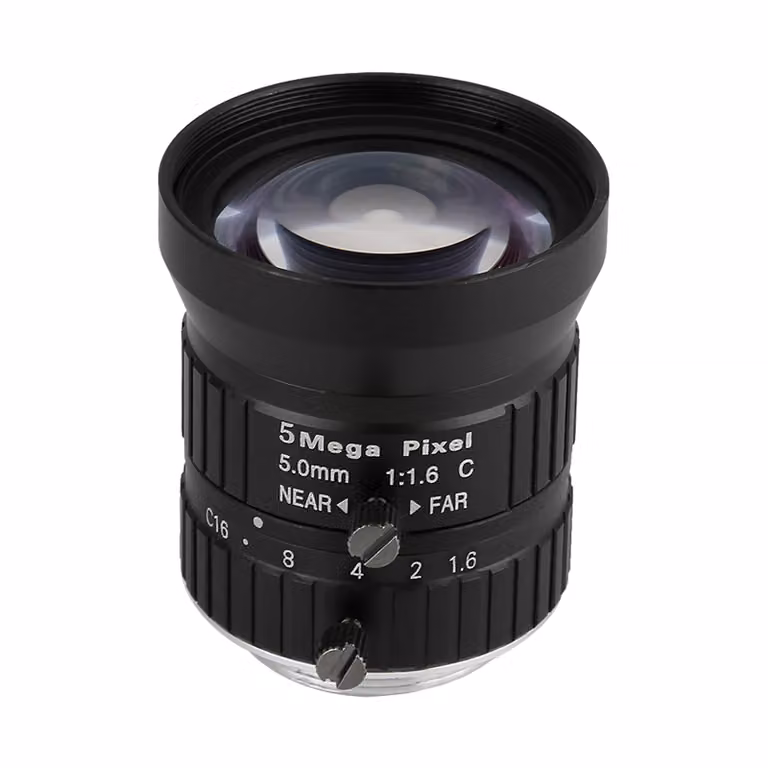 Obiettivo manuale, accessorio CCTV, obiettivo per telecamera di sicurezza, obiettivo per videocamera, obiettivo di ricambio per telecamera, obiettivo di lunghezza focale di 5 mm