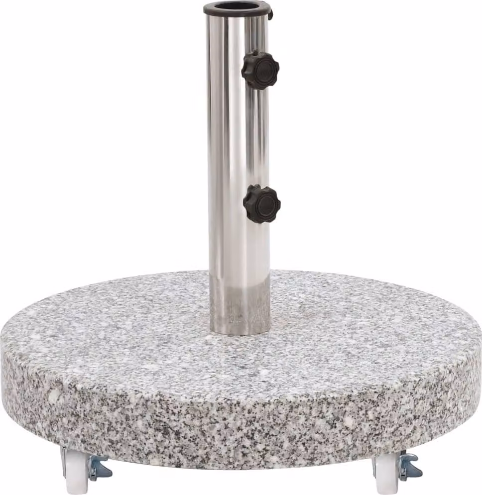 Base per Ombrellone Granito 30 kg Circolare Grigia