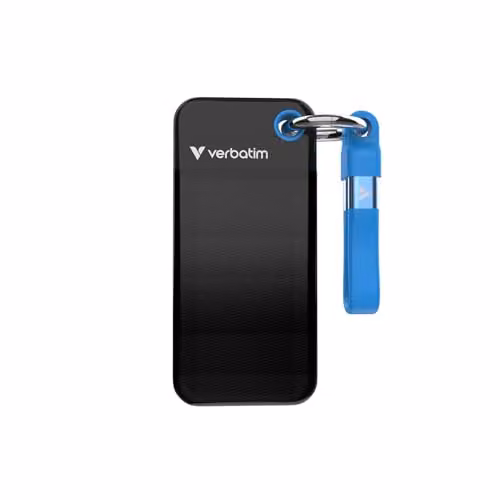 Verbatim Pocket SSD 1TB SSD Esterno USB 3.2 Gen2 1000MB/s Nero Blu