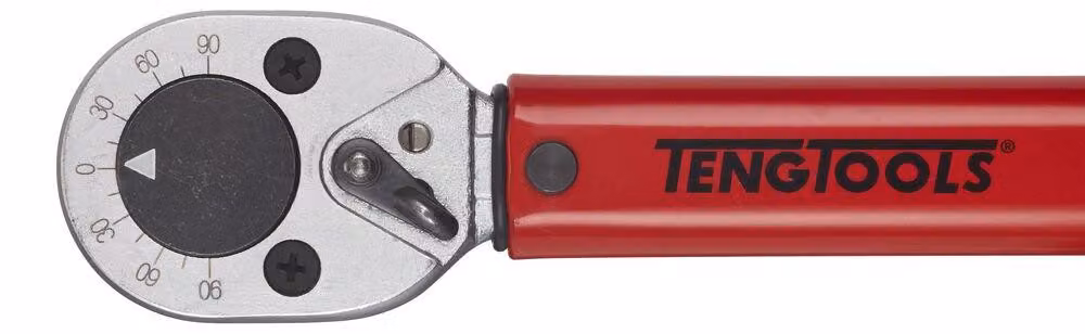 Chiave dinamometrica in scatola con calibro angolare Tengtools 40-210 Nm 1/2