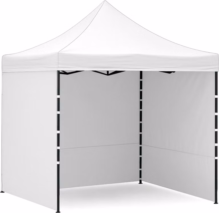 Aga Gazebo Pieghevole 3x3m Bianco