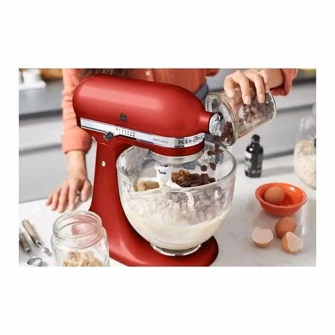 Impastatrice Planetaria KitchenAid 5KSM175PSEER da 300 W con ciotola da 4,7 l, colore Rosso Empire – 2