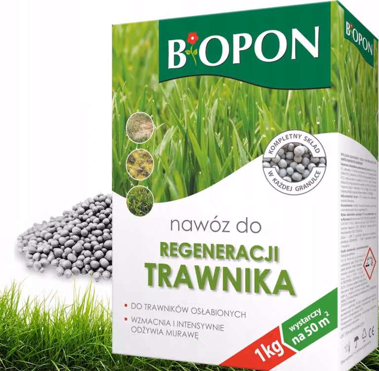 BOPON - Concime per la rigenerazione del prato, granulato, 1 kg