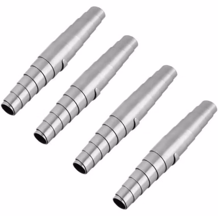 Molle di ricambio per cesoie da giardino, set da 4, acciaio inossidabile, lunghezza 6 cm