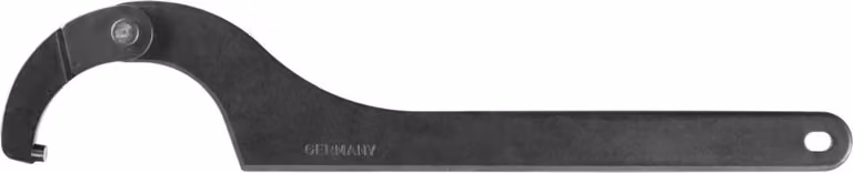 AMF Chiave a gancio per cerniere n. 776 C con naso per Ø esterno 22 - 35 mm - 53066