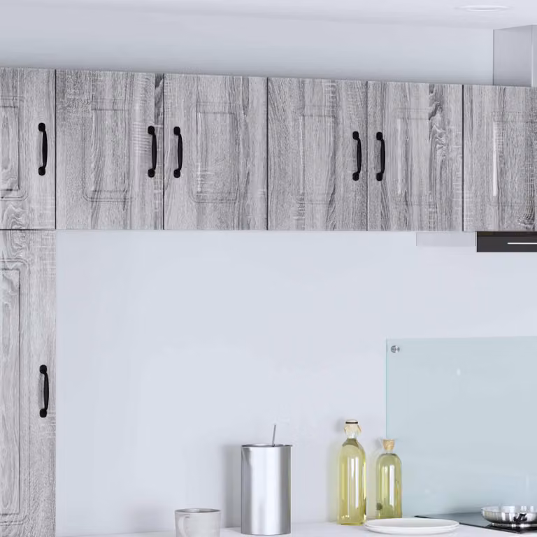 vidaXL Mobile Unità a muro per cucina Kalmar Grigio Sonoma L: 60 cm, P: 31 cm, H: 40 cm