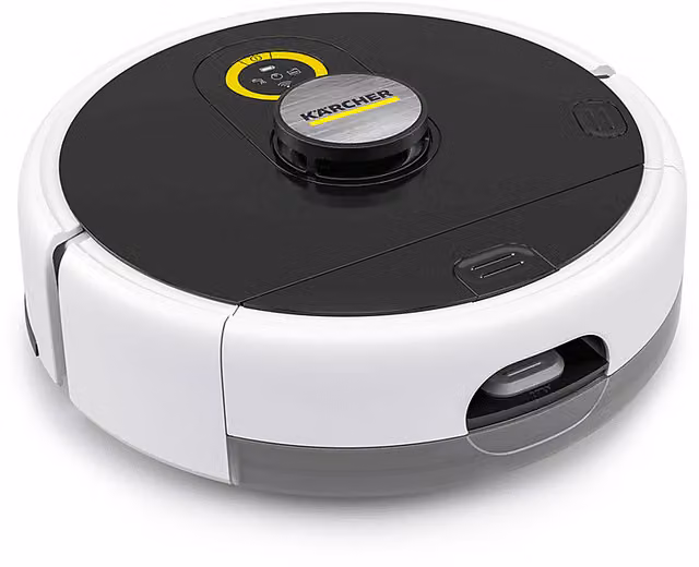 Robot aspirapolvere e lavapavimenti Karcher RCF 3 bianco con controllo app e Wi-Fi