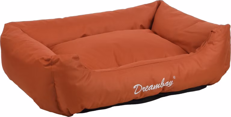 Cesto rettangolare DreamBay® Flamingo, terracotta, 80x67x22 cm
