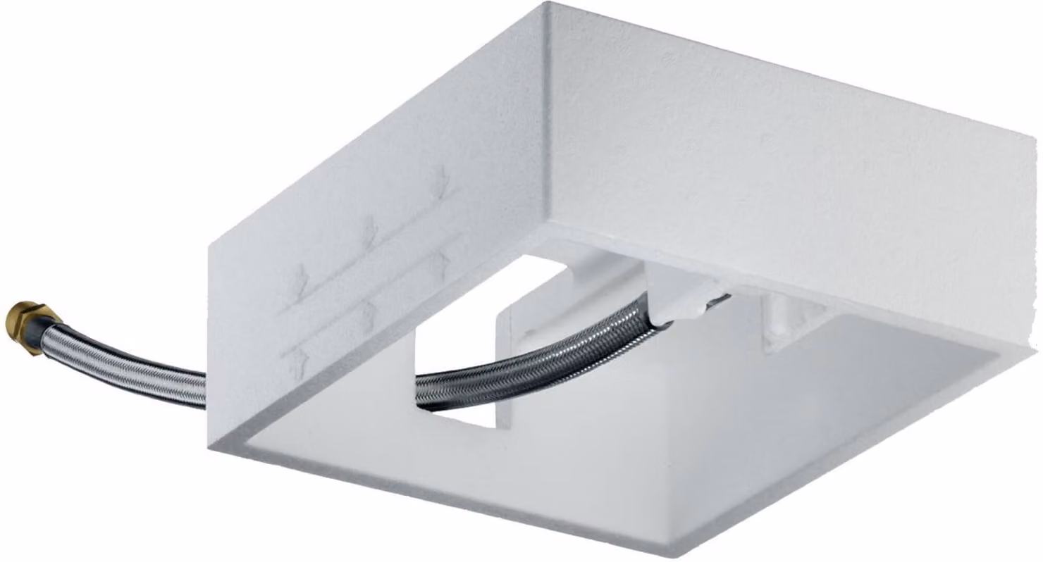 hansgrohe AXOR Citterio C Corps de base pour douche de tête plafond, 26039180, 26039180