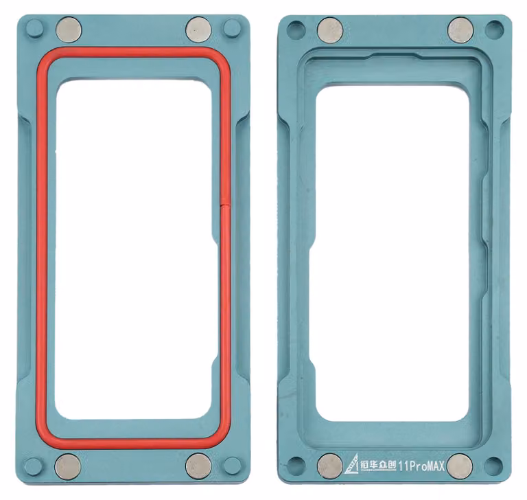 Supporto magnetico in acciaio inox per la riparazione di LCD per iPhone 11 Pro Max