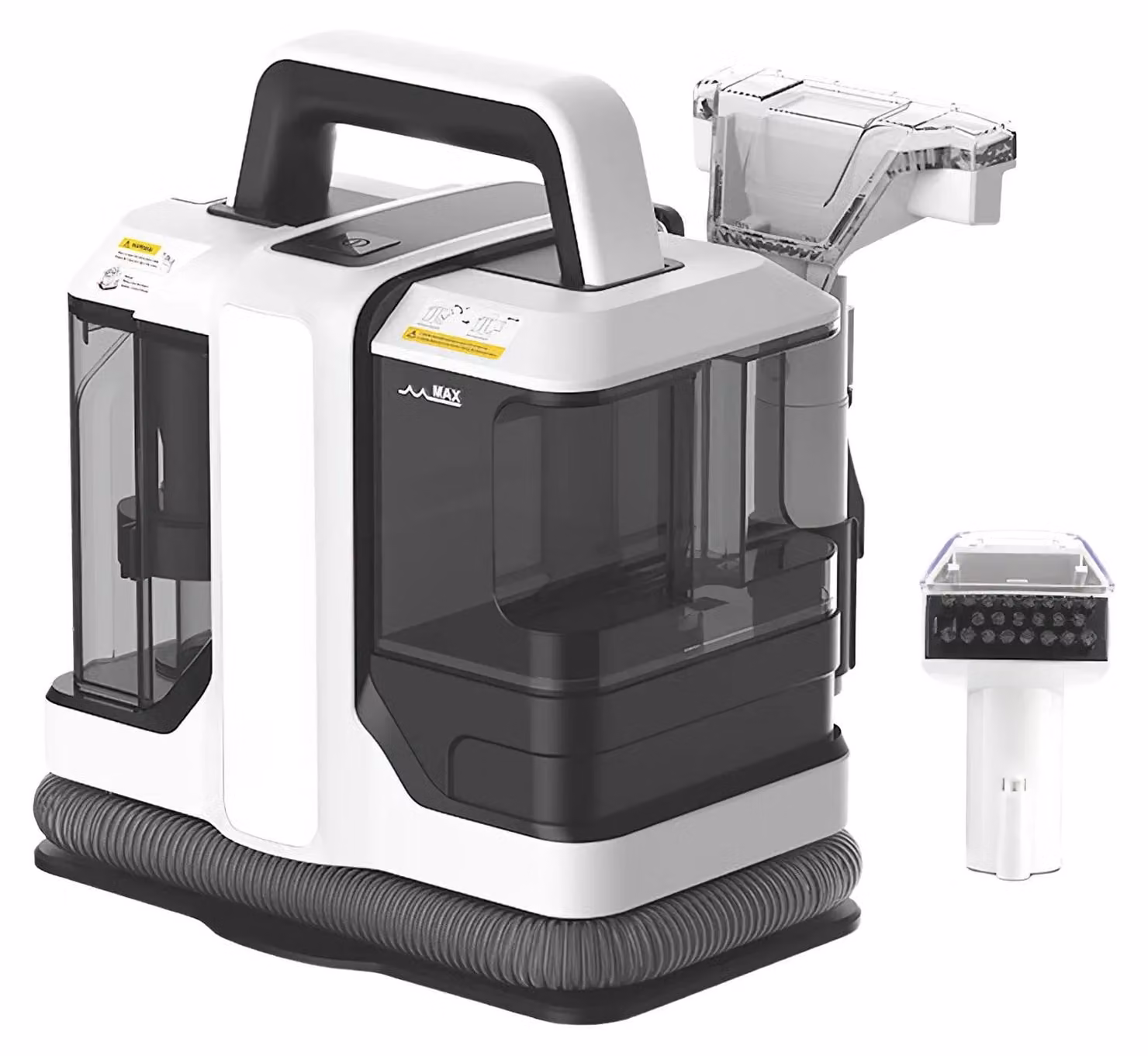 Aspirapolvere per tessuti - Aspirapolvere portatile per uso umido e a secco - 15 kPa - 450 W - 220 V - Contenitore da 0,5 litri - Spina di tipo europeo