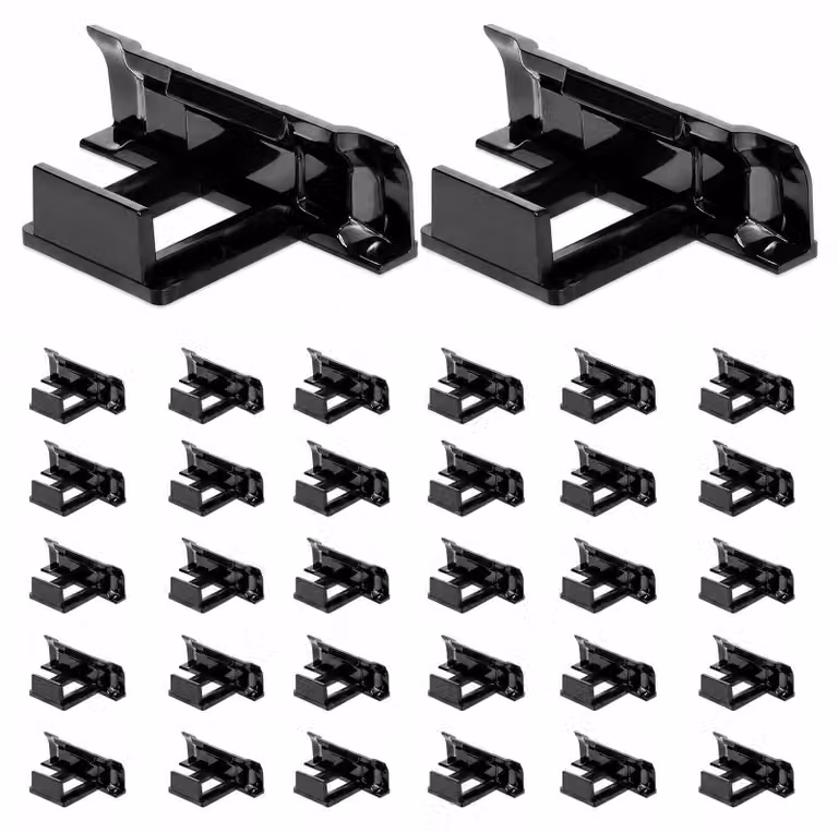Clip per scarico dell'acqua solare, diametro 30 mm, confezione da 32 pezzi, a forma di "T", per moduli fotovoltaici