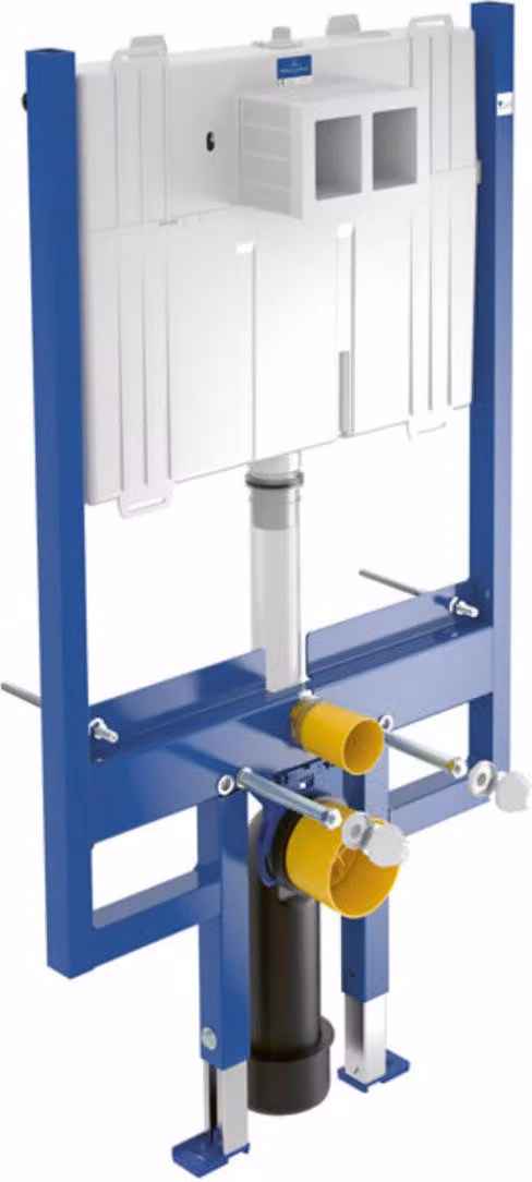Villeroy & Boch ViConnect bâti-support pour WC Compact pour construction sèche, avec réservoir de chasse, hauteur de construction 80mm, 92247600, 92247600